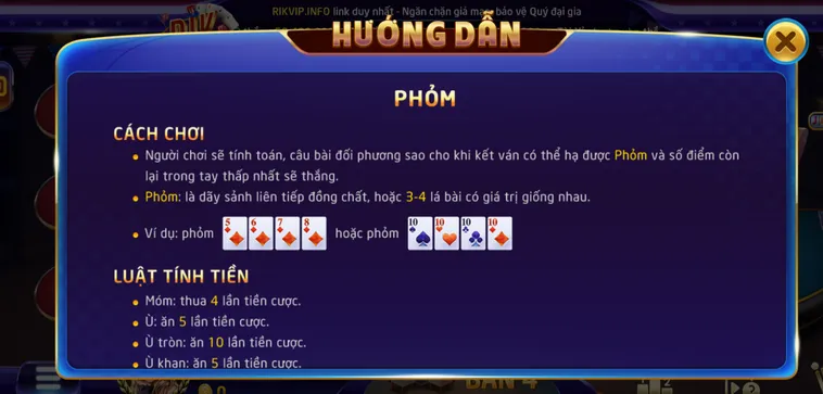 Hướng Dẫn Chơi Phỏm Rikvip Luôn Thắng Với Bí Thuật Từ Các Cao Thủ